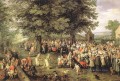 Banquete de bodas flamenco Jan Brueghel el Viejo